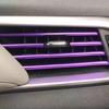10Pcs 20cm U-shaped Car Air Outlet Decoration Strip Chrome-Plated PVC Colorful Shiny Car Trim Strip Auto Interior Accessories