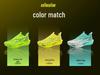 Yellow Lightweight Night-Glow Running Shoes with Carbon Plate for Students - Lace-Up Sports Shoes for Long-Distance Speed Racing