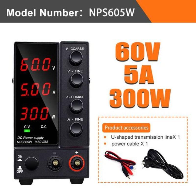 Adjustable Dc Power Supply Dual Digital LED Display Laboratory Power Supply Regulator Highly Accurate Display Source Power