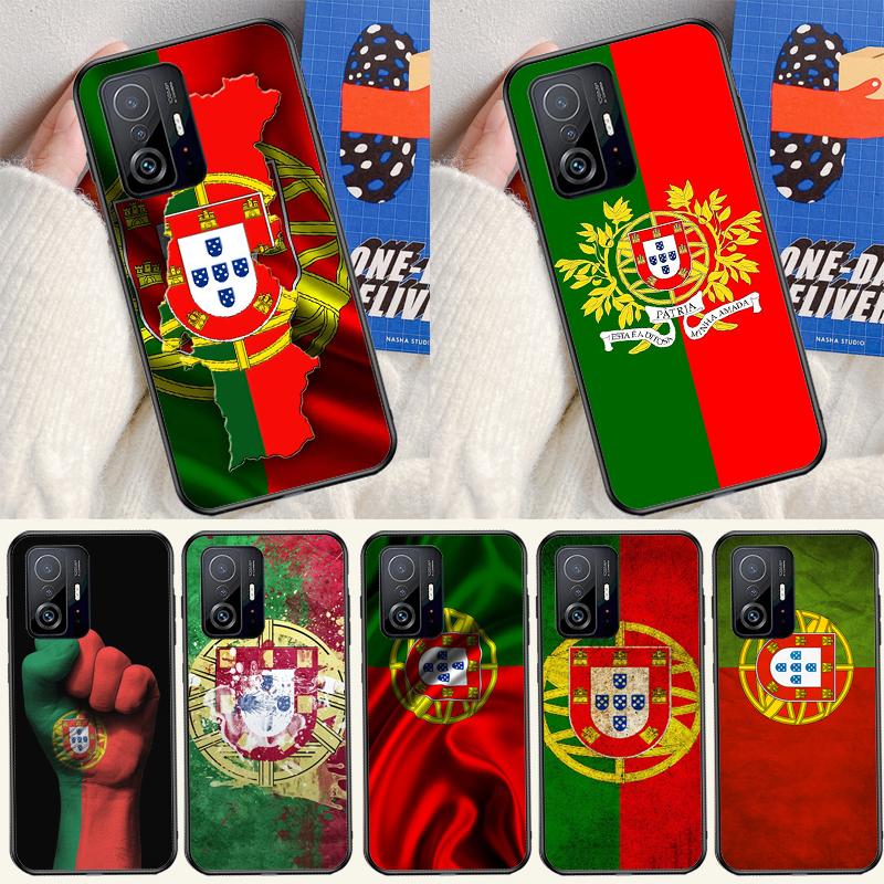 Portugal Flag Cover For Xiaomi 14T Pro 11T 12T 13T 13 14 Ultra POCO X7 Pro X3 X5 F3 F5 F6 M6 X6 Pro Case