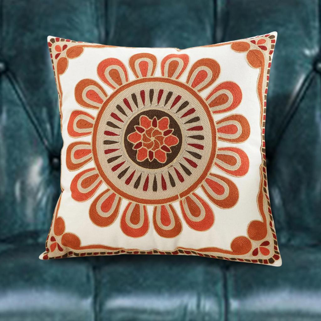 Pillowcase 18 X 18 Inch Home Decor Comfortable Cushion Case for Sofa Bed Car