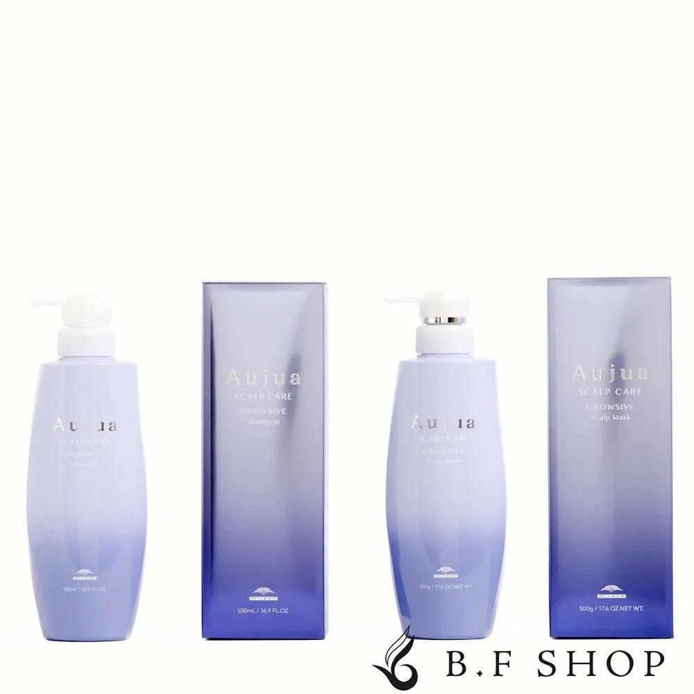 Milbon Aujuah Growing Shampoo 500ml Treatment 500g Set Refill