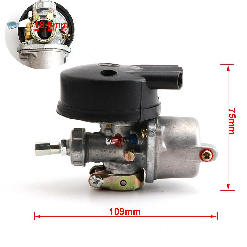 Carburetor With Air Filter For 49cc 60cc 66cc 80cc Carburetor 2 Stroke Engine Motorized Bicycle Carb Carby Motorcycle Bike Parts