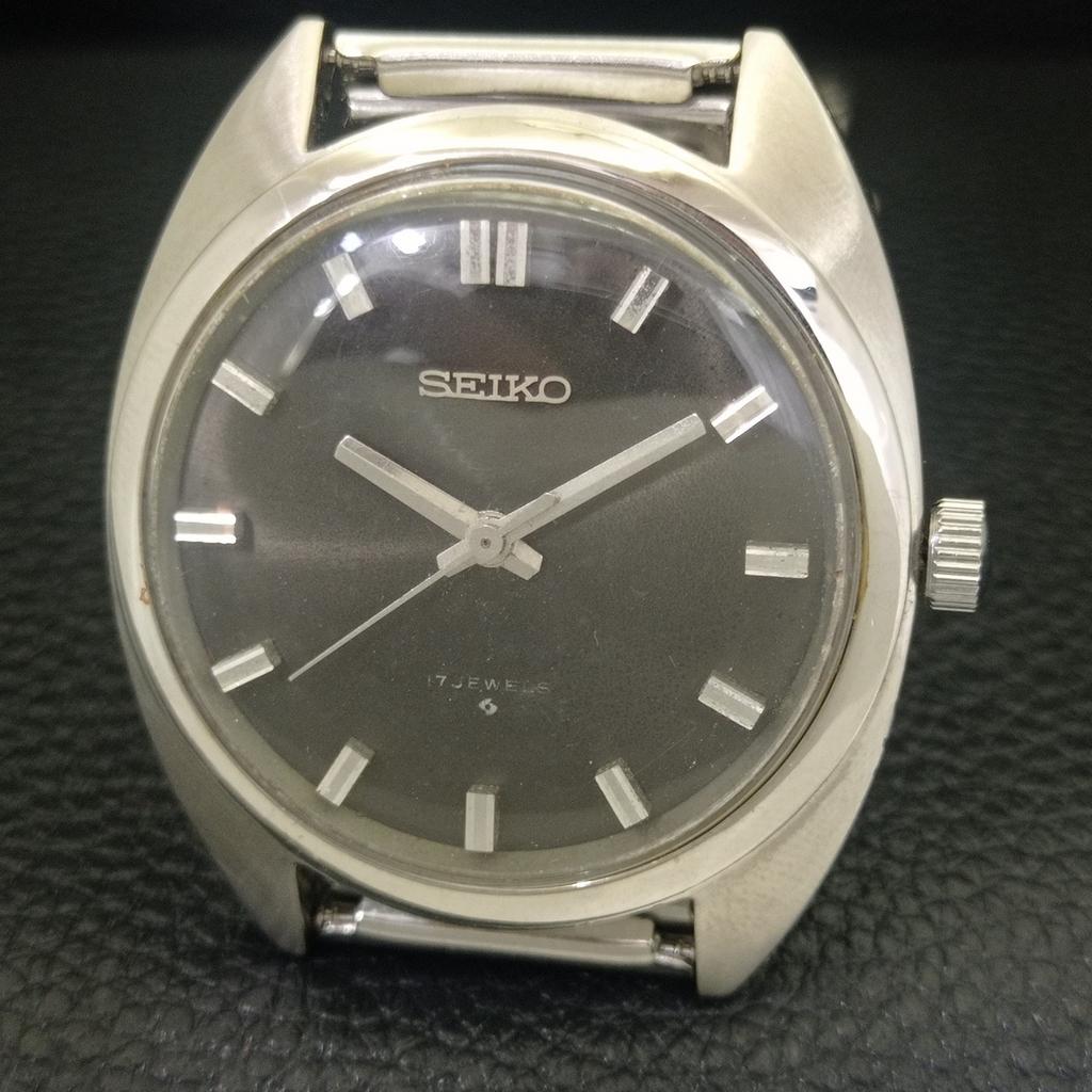 SEIKO HAND-WINDING 66A JAPAN MENS VINTAGE ORIGINAL DIAL WATCH a703925-1 R213g-a703925