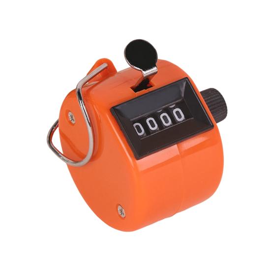 Manual Counter Mechanically Jump Quick Reaction Portable 4 Digit Number Mini Hand Held