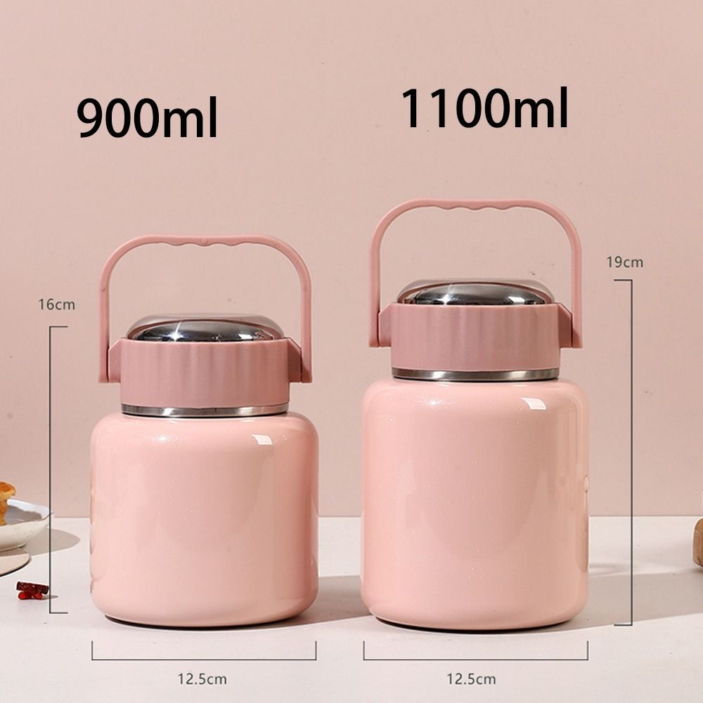 New 900ML Stewing Cup Leak-Proof Storage Portable Stewing Pot Large Capacity Food Jar