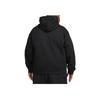 Nike Veste à capuche ample à logo uni Solo Swoosh pour homme, Vestes Noir DR0403-010