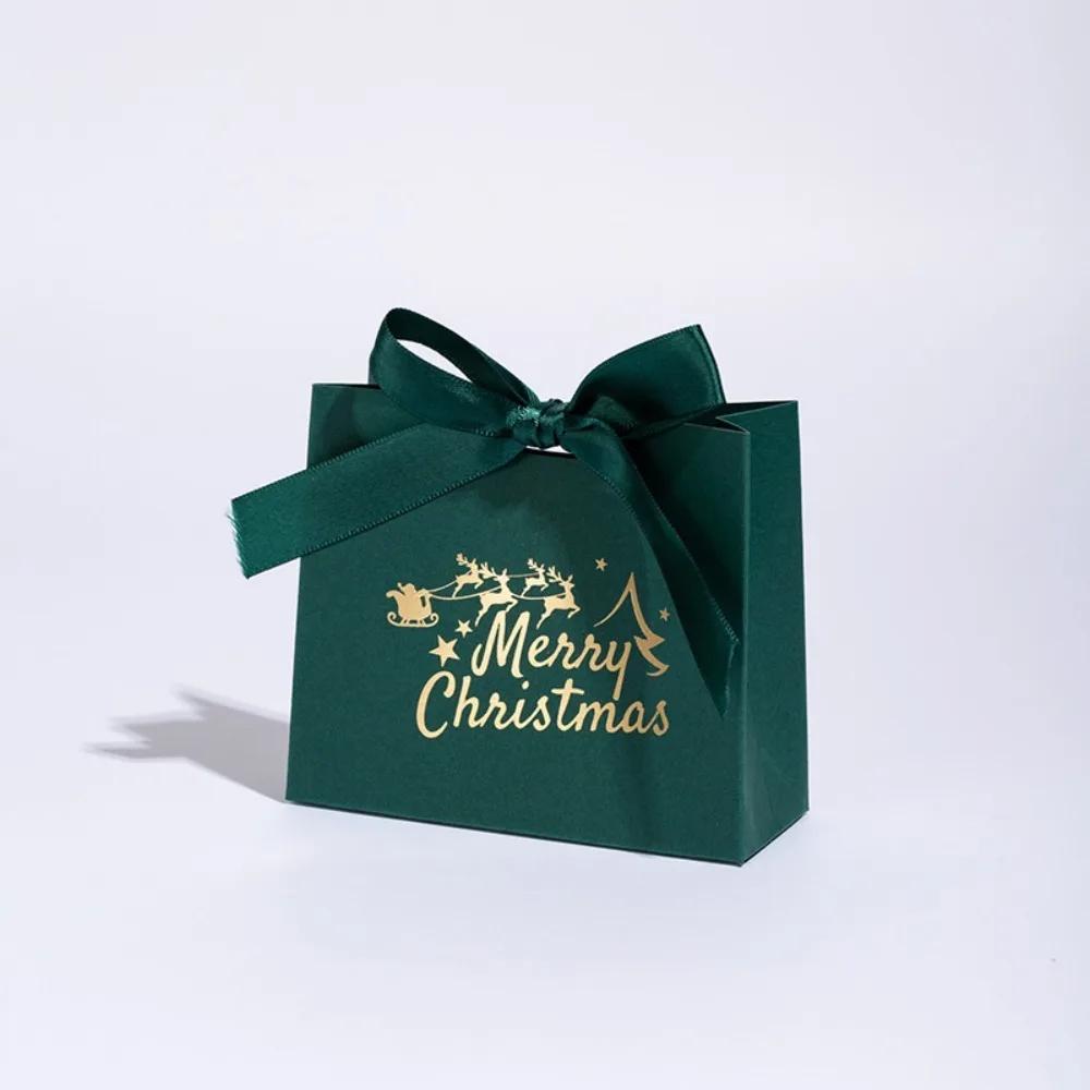 2025 New Style European Christmas Gift Box, Internet Celebrity Fresh and Elegant High-end Feeling "Merry Christmas" Empty Box