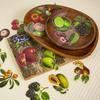 56 Realistic Plant Fruit Transparent Pet Stickers Handbook Diary Diy Stickers