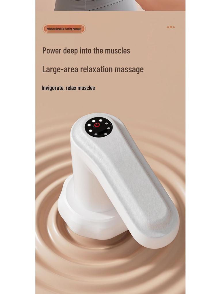 Multi-Gear Handheld Massager: Body Sculpting & Neck/ Waist Relaxation