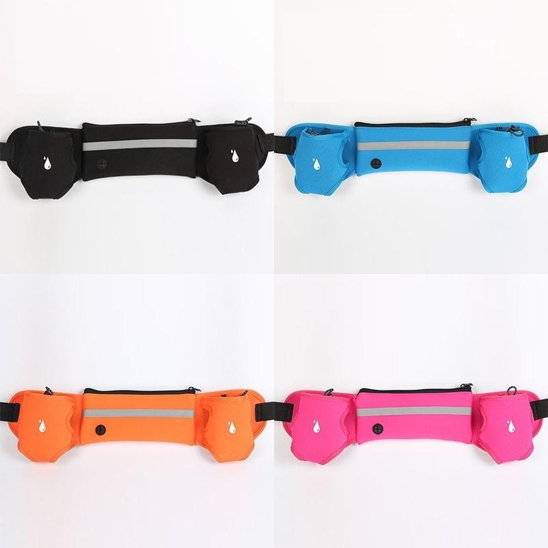 

Пояс для гидратации для бега с бутылками для воды: #1 Рекомендуемый беговой пояс для мужчин и женщин Pe чёрный