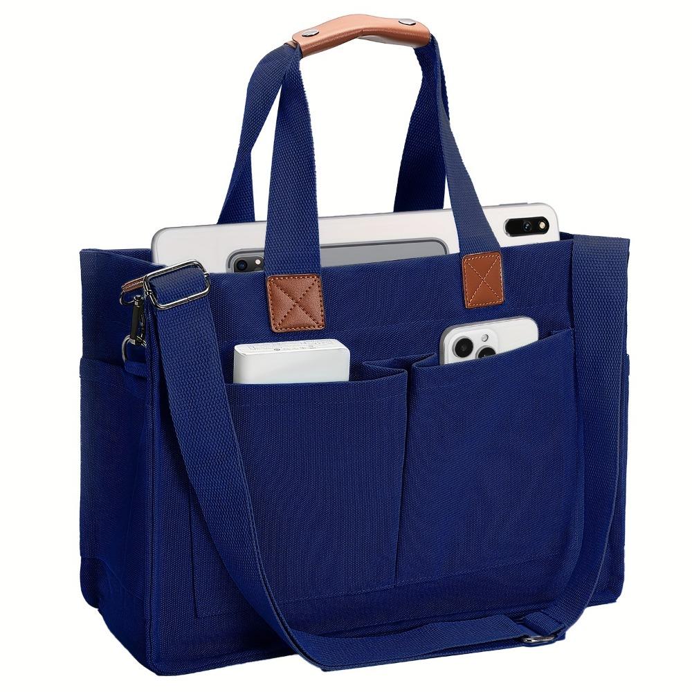 Borsa Tote in Tela da Donna di Grande Capacità per Uso Quotidiano