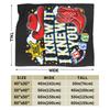 I Knew It I Knew You Cartoon Movie Blankets Fleece TS5 Multi-function Super Soft Throw Blanket for Bed Couch Bedding Throws
