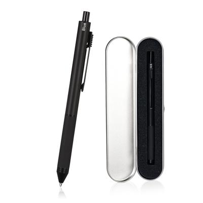 SMTTW Ballpoint Ballpoint Ballpoint Ballpoint Pen Automatic Black Multi-Function Pen, 4-Color Pen, Multi-Color Pen, 1.0mm Refill, 0.5mm Pen,