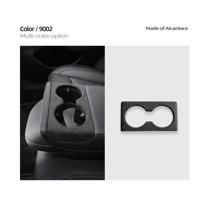 Alcantara Suede Reading Light Frame Trim Stickers For Tesla Model 3 Highland 2024 Trim New Model3 Car Interior Accessories
