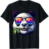 Panda Bear In Sunglasses Panda T-Shirt