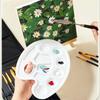 15pcs Nylon Paint Brush Set Portable Pen Curtain Canvas Bag Easy Carry for Acrylic Gouache Watercolor Oil Painting Color Mixing