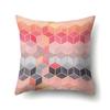 Polyester Pillow Case Decorative Geometric Home Printed Pillow Case Waist Cushion Cover Car Cushion Head Cushion Cover