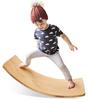 Children'S Multi-Functional Rocking Balance Board Children'S Yoga Curve Board Smart Board Early Education Sensory Integration Training Wooden Toy