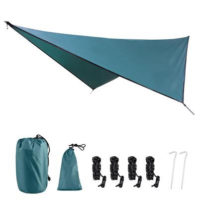 Azarxis Waterproof Awning Tent Ground Sun Storage Bag Mountain Multifunctional Tarp, Shade, Sheet, Sheet, Shelter, Foldable, Lightweight, Sunshade,