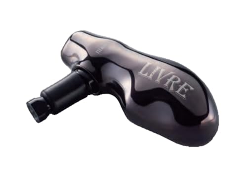 LIVRE 5980 Titanium Handle Knob TB-1 for Daiwa L (Compatible with LIVRE BJ/POWER) Brown (IP) & Black TBLB-1