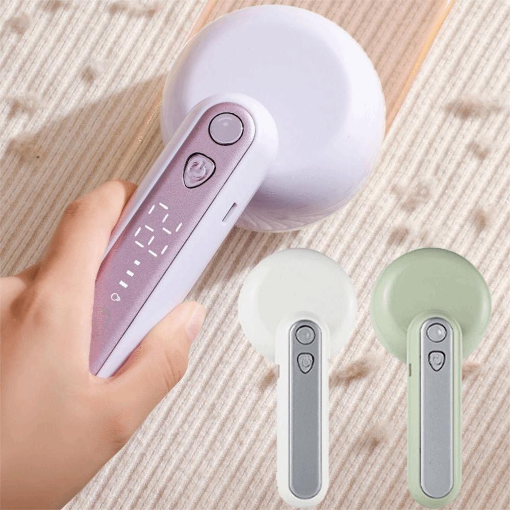 Digital Display Lint Shaver Foldable Handle Hairball Removal Machine  Clothing Maintenance