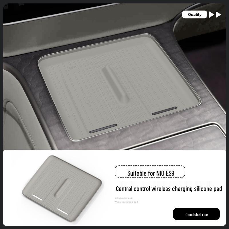 Silicone Anti-slip Pad for NIO ES9 Center Console Wireless Charger – Fits 26 Models