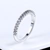 Love Cute Wedding Engagement Rings for Women Micro Pave CZ Crystal Sliver Color Dainty Ring Fashion Jewelry All