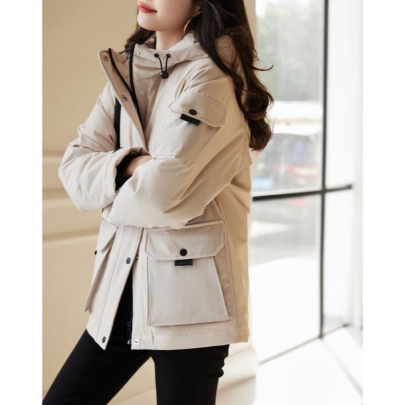 Demana 3-Proof Hooded Duck Down Winter Jacket
