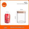 Square Moisture-Proof Glass Jar with Lid for Tea and Spices - New Style Storage Solution