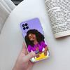 RP57 Poppin Black Girl Phone Case for Motorola Moto G40 G04 G05 One Ace Action  Fusion + Plus Hyper Macro Vision Zoom