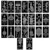 Personalized India Temporary Tattoo Ethnic Style Black Tattoo Decals Arm Foot Tattoos  Women Lady