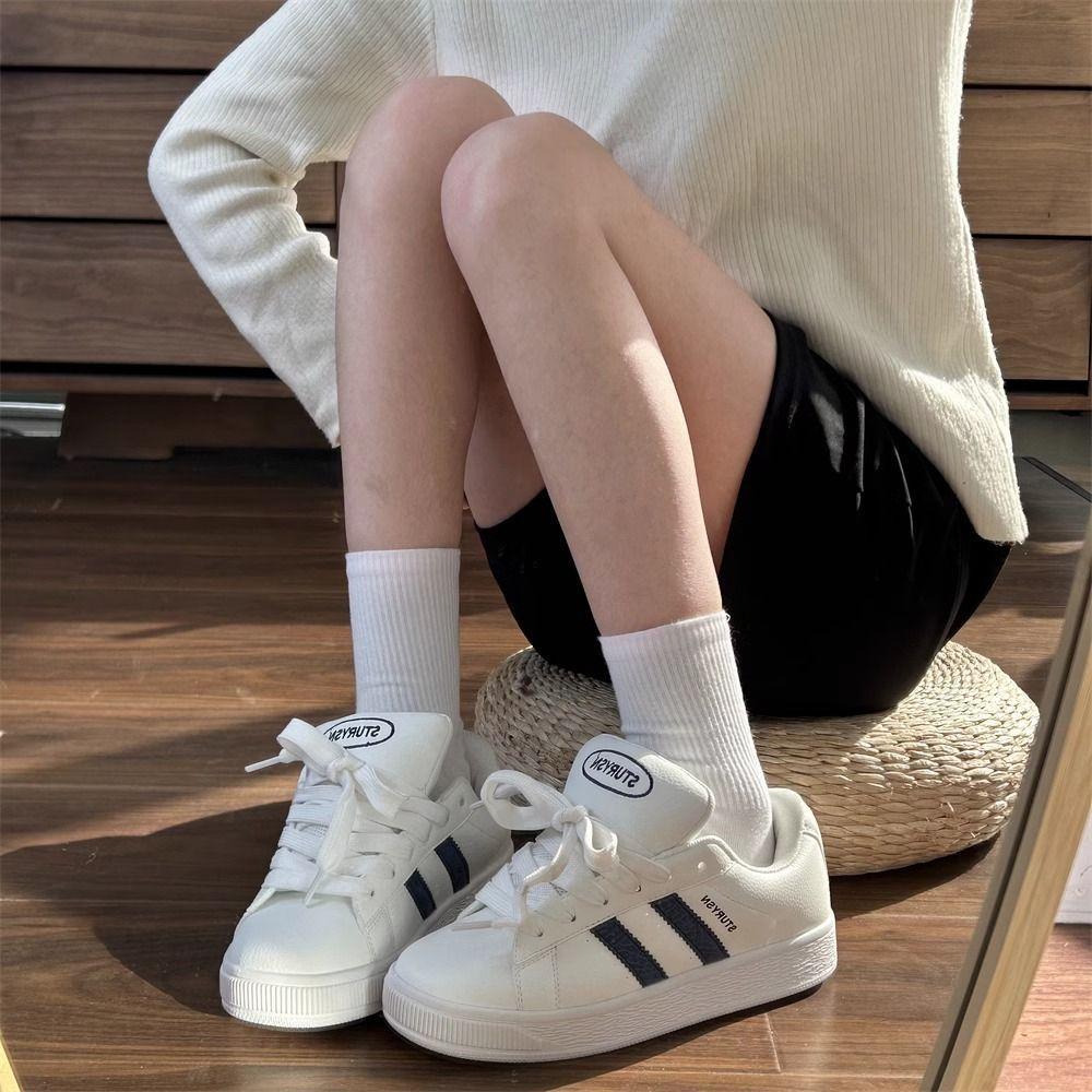 Retro Couple Bread Shoes Men's and Women's Tide Spring New Board Shoes