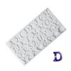 Alphabet Letter Keychain Molds Keychain Jewelry Making Tool Hand Drill,Jump Ring