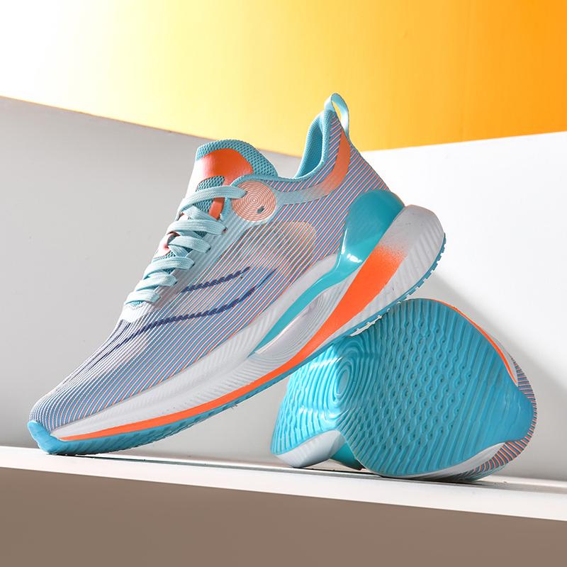 

Модная мужская амортизирующая обувь для бега, спортивная обувь, кроссовки 45 синий