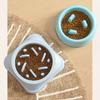 Pet Dog Slow Feeder Bowl Anti Choking Slow Feeder Dish Bowl Non-Slip Puzzle Dog Food Bowls for Small Dogs and Cats Fast Eaters