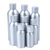 Nowa Aluminiowa Butelka 50/60/100/120/150/200/250ML Z Nakrętką Kosmetyczne Wielokrotnego Użycia Srebrna Nakrętka Aluminiowy Pojemnik Butelka Podróżna