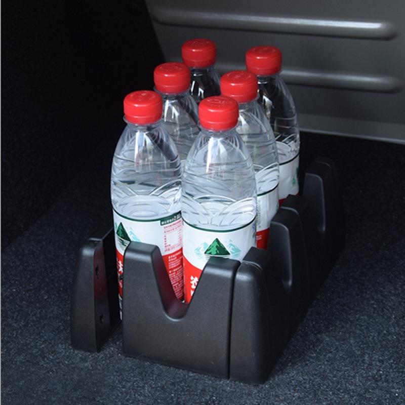Car Trunk Fixed Fire Extinguisher Mesh Pocket Bracket Shelf Modified Car Storage Organizer Box Shelf
