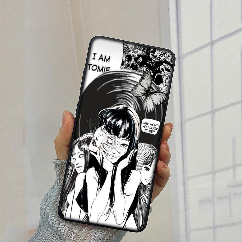 Tomie Junji Ito Collections Cover Phone Case for Xiaomi Redmi Note 9 8 11 Pro 4G 5G 9S 11S 9A 9C NFC 9T 8A Funda Soft Casing
