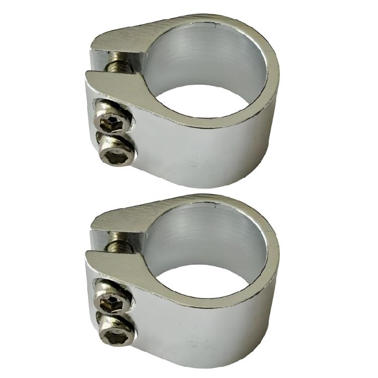 Aluminum Alloy Bicycles Seatpost Clamp 31.8/30.5Mm Seat Tube Tightener Clip Bikes Seatpost Collar for Folding Bike Part