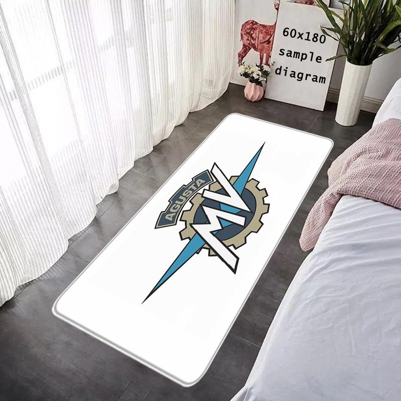 House Entrance Motorcycle Doormat MV Hallway Carpet Agusta Living Room Rugs Foot Carpets Bath Rug Floor Mats Non-slip Home Decor