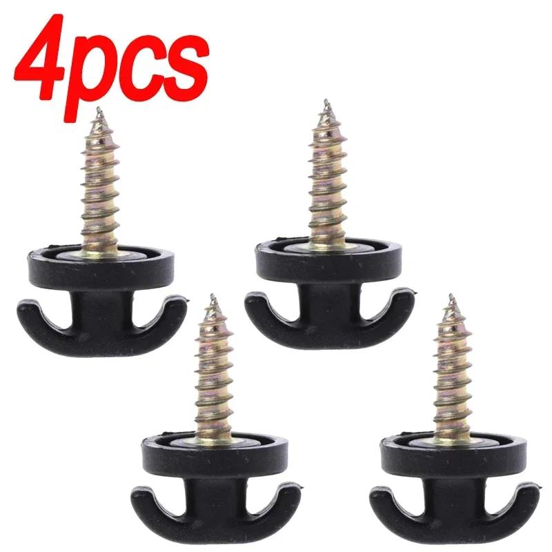 Car Rear Trunk Envelope Cargo Net Tie Down Hook Ring Loop Hanging Hook Flat Vertical Luggage Net Home Hook Retainer Hardware