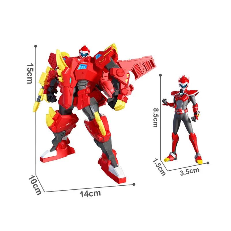 Mini Force 2 Super Dino Power Transformation Robot Toys Action Figures MiniForce X Simulation Animal Deformation Robot Toys