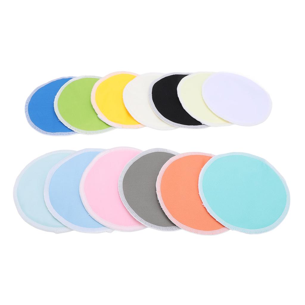 13Pcs Nursing Pads Super Soft Nature Curve Reusable Leakage Proof Breastfeeding Pads Set