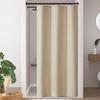 Shower Curtain Spa Waffle Weave Shower Curtain for Bathroom 3M Scotchgard Moisture Management