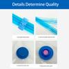 Vacuum Storage Bags Thickened Transparent Space Saver Bags for Clothes Bedding and More with Hand Pump Included Set of Multiple Sizes