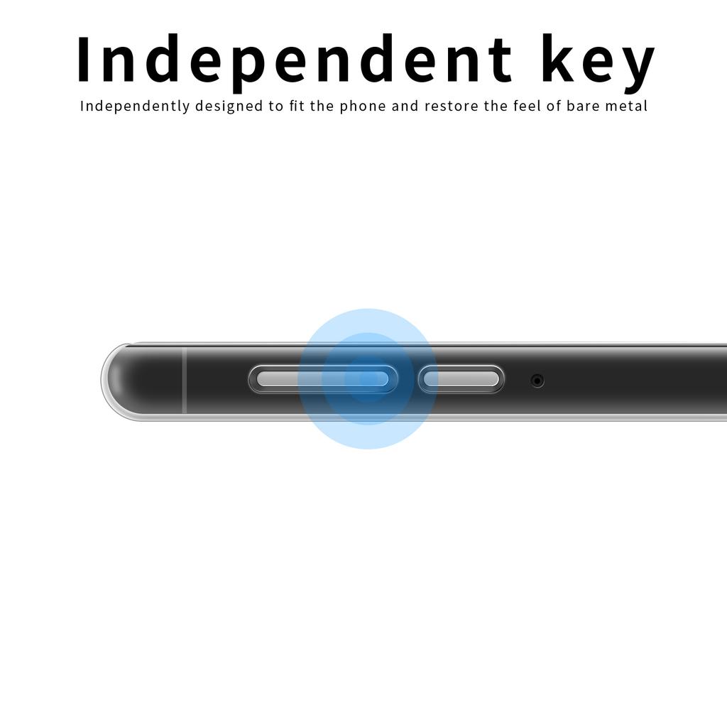 MOFI For Motorola Edge 50 Pro 5G Case Slim Transparent TPU Phone Cover