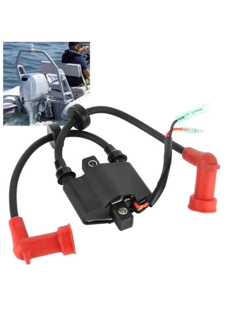 Upgraded 6F5-85570-13 Ignition for Outboard F9.9/13.5/15/20/25HP/40HP Easy Installation Quality-palstics Made Compact-