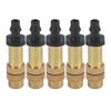 30pcs Durable Brass Spray Sprinkler Fine Mist Water Saving Spray Nozzles Easy To Install Misting Nozzles Garden Irrigation