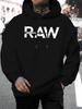 2025 Unisex Casual Versatile Style Fashion Hoodie with Original Letter Print - Casual Pullover, Kangaroo Pocket, Stretch Fabric, Machine Washable - P